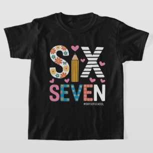 Funny Six Seven Meme: Teacher Explains 6-7 T-Shirt