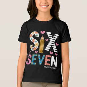 Funny Six Seven Meme: Teacher Explains 6-7 Tri-Blend Shirt