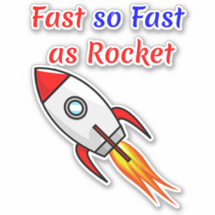 Funny Skateboard Skater Design - Speed Fast Rocket