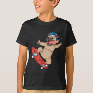 Funny Skateboarding Art For Boys Men Skate Skatebo T-Shirt
