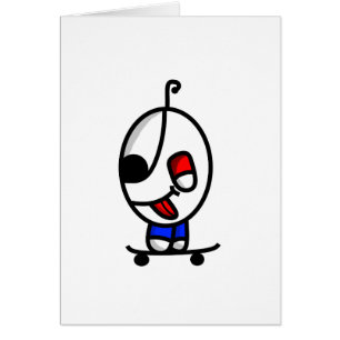 funny skateboarding dude