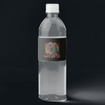 Funny Skeleton Christmas Let's Get Lit Classic Water Bottle Label<br><div class="desc">Funny Skeleton Christmas Let's Get Lit Classic: A quirky skeleton design with Christmas humour. Perfect for spooky and festive fans. Funny,  bold,  and playful.</div>