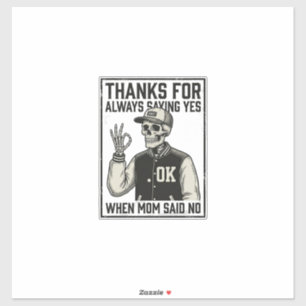 Funny Skeleton Dad Saying Yes Vintage Shirt Design