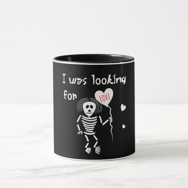 Funny skeleton mug (Center)