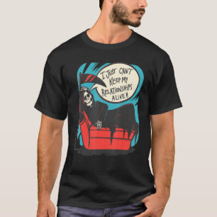 Funny Skeleton Quote Be Cheerful Enjoy Your Life S T-Shirt