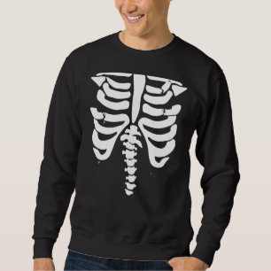 Funny Skeleton Rib Cage Anatomy T Shirt Halloween