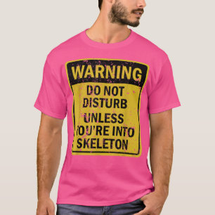Funny SKELETON Sport Themed Birthday Party T-Shirt