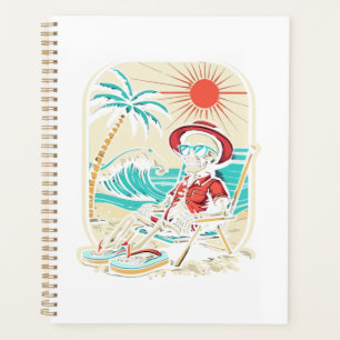 Funny Skeleton Summer Planner