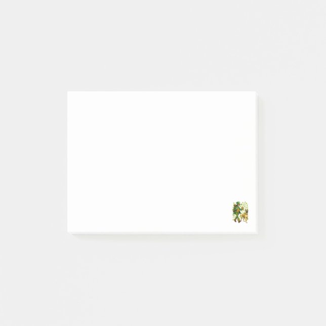 Funny Skeleton Walking Great Dane Gothic Dog Lover Post-it Notes (Front)
