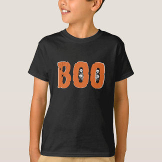 Funny Skeletons Peek BOO Halloween T-Shirt