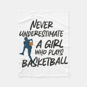 Funny Sketll Art For Girls Youth Teens Sketll Play Fleece Blanket