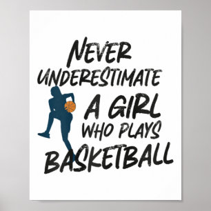Funny Sketll Art For Girls Youth Teens Sketll Play Poster