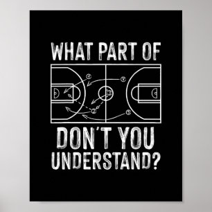 Funny Sketll Coach Design Men Women Ll Game Traine Poster