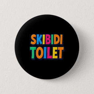 Funny Skibidi Toilet 6 Cm Round Badge