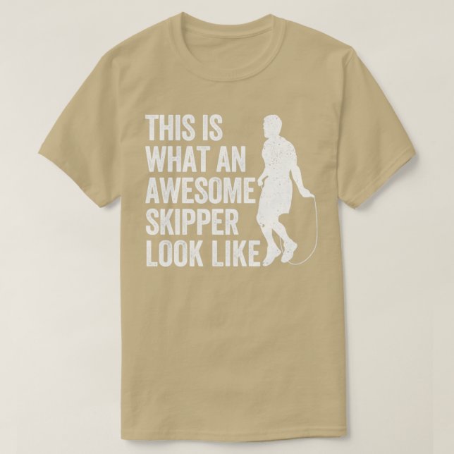 Funny Skipping Rope Jumping Rope2 T-Shirt (Design Front)