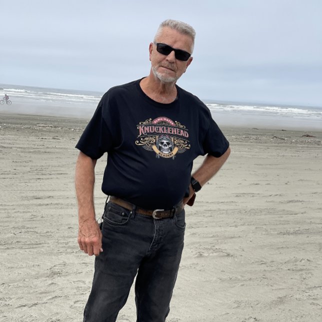 Funny Skull Graduation Knucklehead Academy  T-Shirt (Creator Uploaded)