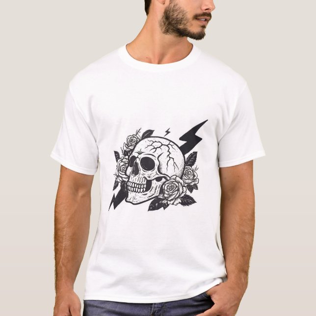 Funny Skull Lover T-Shirt (Front)