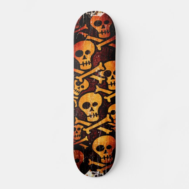 Funny Skull Skateboard (Front)
