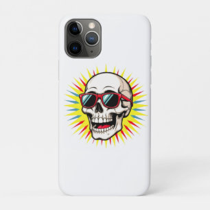 **Funny Skull With Sunglasses – Cartoon Laughing S Case-Mate iPhone Case