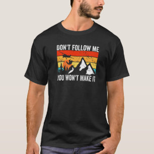 Funny Skydiver Don't Follow Me I Do Stupid Things T-Shirt