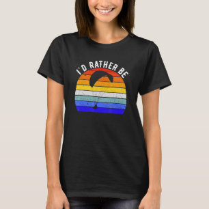 Funny Skydiver Vintage Paragliding Retro Parachute T-Shirt