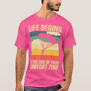 Funny Skydiving Art For Men Women Skydiver Sky Div T-Shirt
