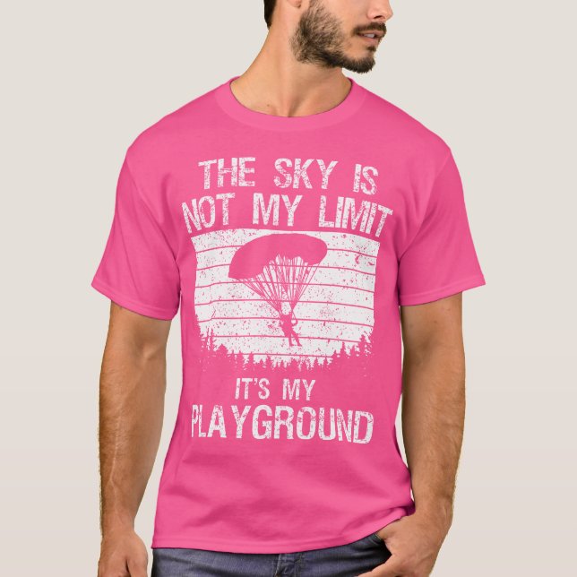 Funny Skydiving Art For Skydive Lover Skydiver T-Shirt (Front)