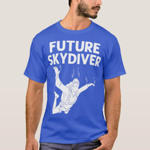 Funny Skydiving For Kids Boys Parachuting Jumping T-Shirt