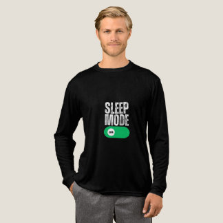 Funny Sleep Mode On Toggle Switch - Retro Distress Tri-Blend Shirt