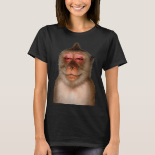 Funny sleepy monkey tired monkey meme primate T-Shirt
