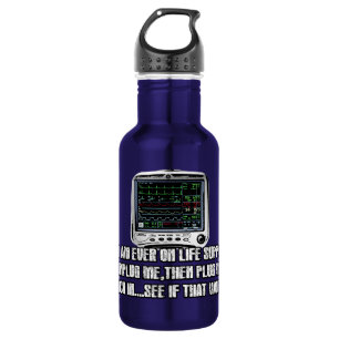 Funny slogan 532 ml water bottle
