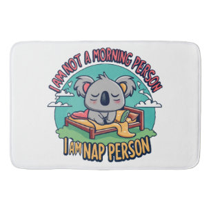 funny slogan bath mat