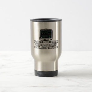 Funny slogan travel mug