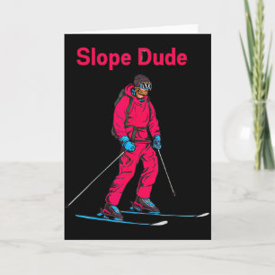 Funny Slope Dude Algebra Geometry Middle School Ma Card