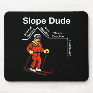 Funny Slope Dude Algebra Geometry Middle School Ma Mouse Pad
