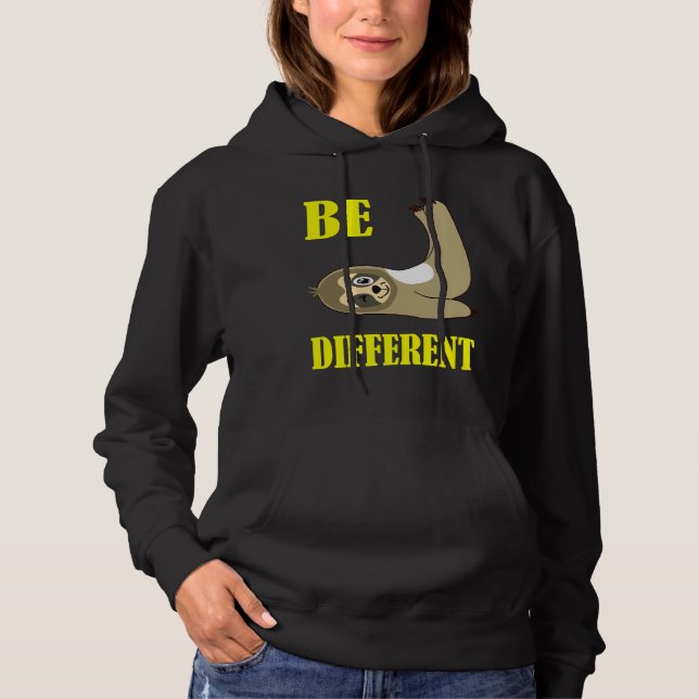 Funny Sloth 27 Hoodie (Front)