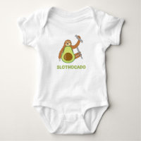 Funny Sloth Avocado