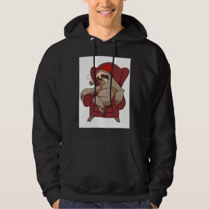 Funny Sloth Chair Hoodie