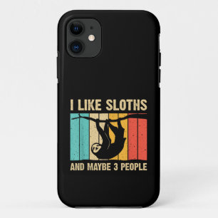 Funny Sloth Design For Sloth Lover Men Women Kids Case-Mate iPhone Case