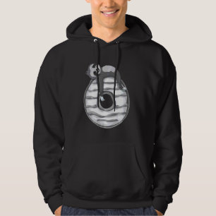 Funny Sloth Doughnut For Women Girls Doughnut Oper Hoodie