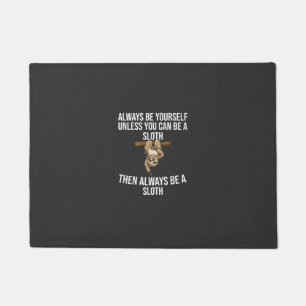 Funny Sloth Gift for Women Girls Boys Kids Cool Sl Doormat