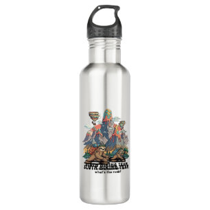 Funny Sloth Hiking Classic T-Shirt_7 710 Ml Water Bottle