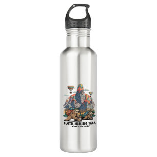 Funny Sloth Hiking Classic T-Shirt_7 710 Ml Water Bottle