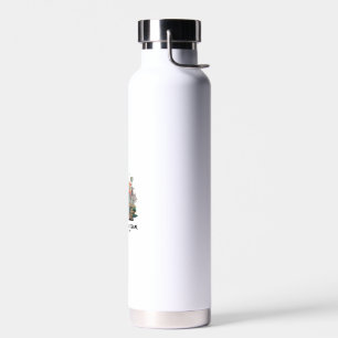 Funny Sloth Hiking Classic T-Shirt_7 Water Bottle