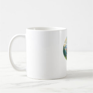 Funny Sloth Hiking Oversized T-Shirt Coffee Mug