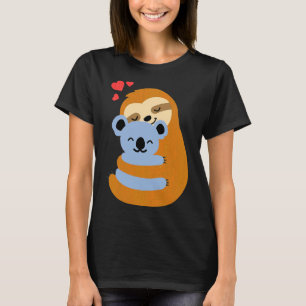 Funny Sloth Koala Bear Love T-Shirt