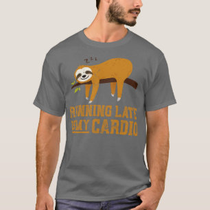 Funny Sloth Lazy Animal Gift Sleeping T-Shirt