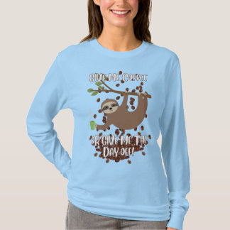 Funny Sloth Long Sleeve T-Shirt