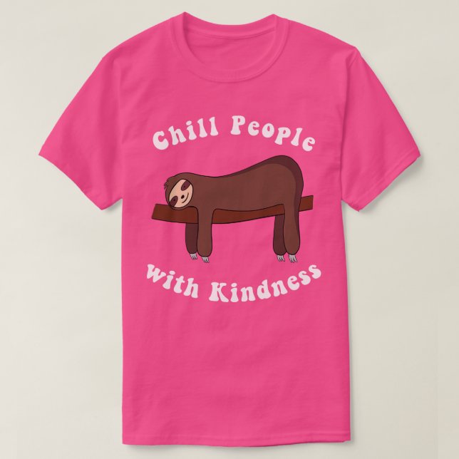 Funny Sloth Lover g Lazy Sloth T-Shirt (Design Front)