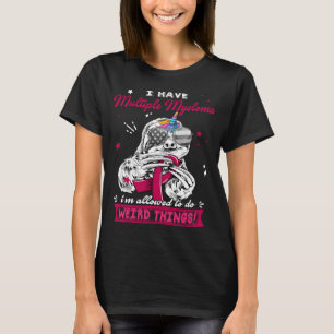 Funny Sloth Multiple Myeloma Warrior T-Shirt